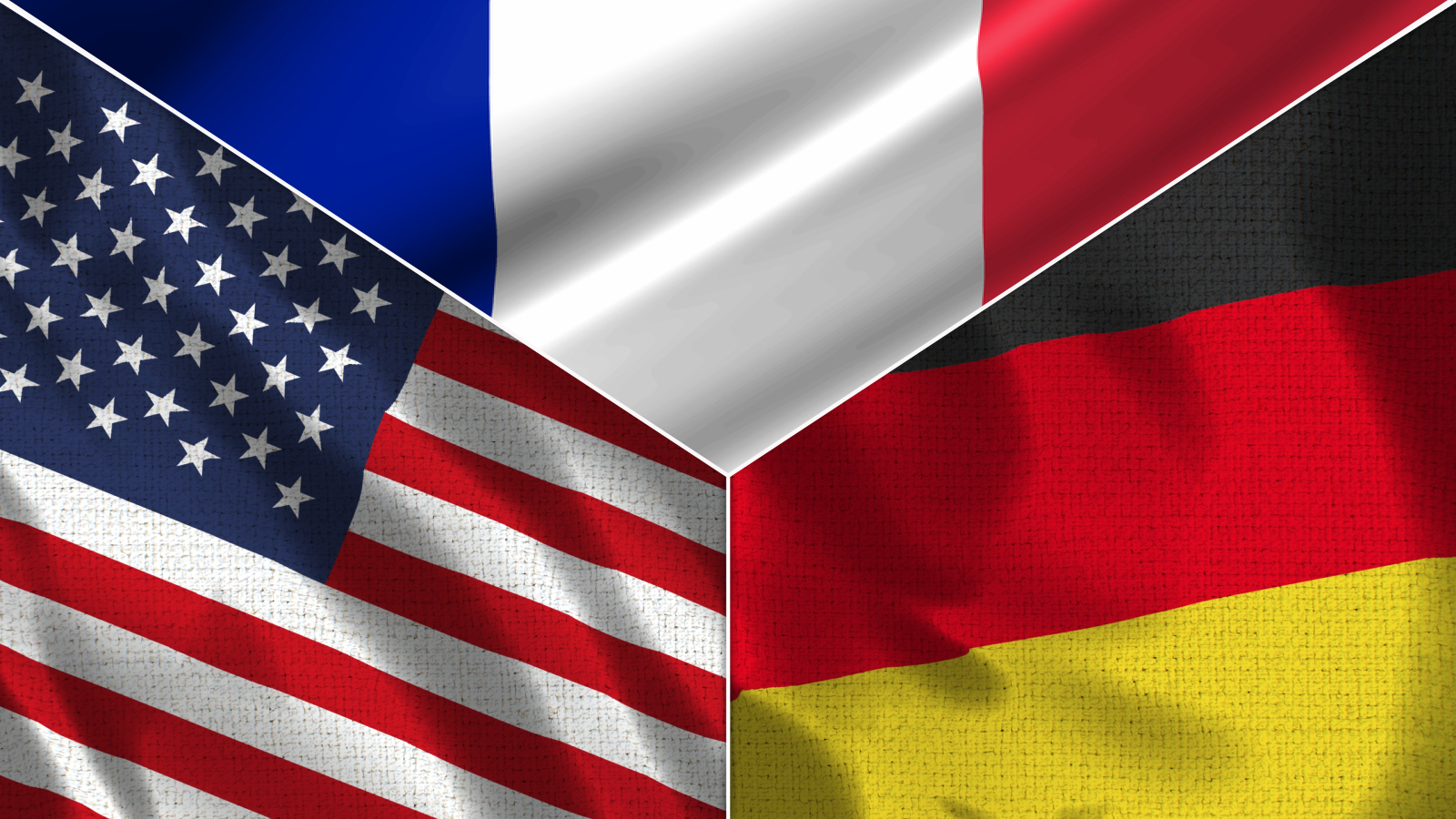 Drapeau US_France_Allemange